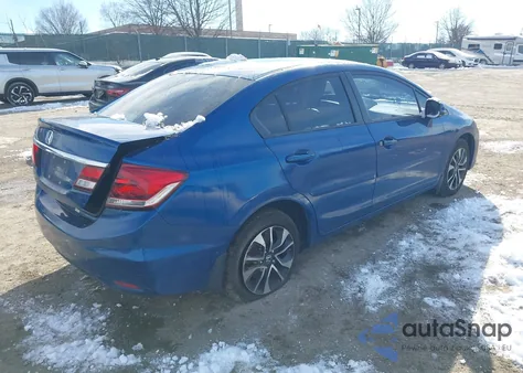 2013 Honda Civic Ex from USA, damaged, VIN 19XFB2F82DE287769